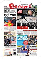 Türkiye Gazetesi e-gazete — 12 Ocak 2017