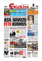 Türkiye Gazetesi e-gazete — 17 Ocak 2017