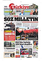 Türkiye Gazetesi e-gazete — 22 Ocak 2017