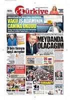 Türkiye Gazetesi e-gazete — 23 Ocak 2017