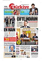Türkiye Gazetesi e-gazete — 26 Ocak 2017