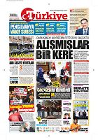 Türkiye Gazetesi e-gazete — 01 Şubat 2017