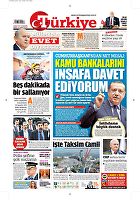 Türkiye Gazetesi e-gazete — 08 Şubat 2017