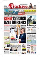 Türkiye Gazetesi e-gazete — 16 Şubat 2017