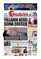 Türkiye Gazetesi e-gazete — 19 Şubat 2017