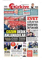 Türkiye Gazetesi e-gazete — 31 Mart 2017