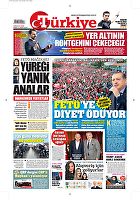 Türkiye Gazetesi e-gazete — 07 Nisan 2017