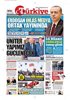 Türkiye Gazetesi e-gazete — 13 Nisan 2017