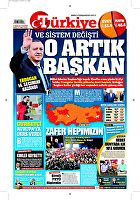 Türkiye Gazetesi e-gazete — 17 Nisan 2017