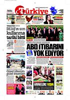 Türkiye Gazetesi e-gazete — 15 Mayıs 2017