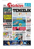 Türkiye Gazetesi e-gazete — 01 Haziran 2017