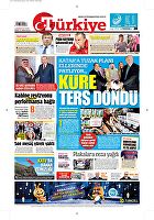 Türkiye Gazetesi e-gazete — 11 Haziran 2017