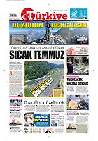 Türkiye Gazetesi e-gazete — 25 Haziran 2017