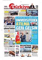 Türkiye Gazetesi e-gazete — 27 Haziran 2017
