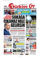 Türkiye Gazetesi e-gazete — 13 Temmuz 2017