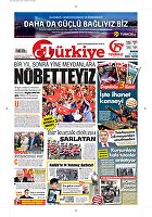 Türkiye Gazetesi e-gazete — 15 Temmuz 2017