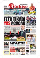 Türkiye Gazetesi e-gazete — 18 Temmuz 2017
