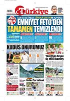 Türkiye Gazetesi e-gazete — 24 Temmuz 2017