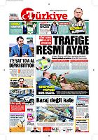 Türkiye Gazetesi e-gazete — 30 Temmuz 2017