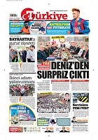 Türkiye Gazetesi e-gazete — 03 Ağustos 2017