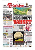 Türkiye Gazetesi e-gazete — 09 Ağustos 2017