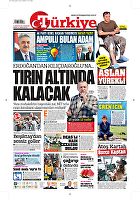 Türkiye Gazetesi e-gazete — 14 Ağustos 2017
