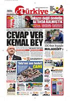 Türkiye Gazetesi e-gazete — 17 Ağustos 2017