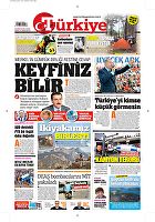 Türkiye Gazetesi e-gazete — 20 Ağustos 2017