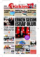 Türkiye Gazetesi e-gazete — 23 Ağustos 2017