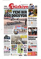 Türkiye Gazetesi e-gazete — 25 Ağustos 2017