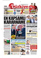 Türkiye Gazetesi e-gazete — 26 Ağustos 2017