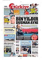 Türkiye Gazetesi e-gazete — 27 Ağustos 2017