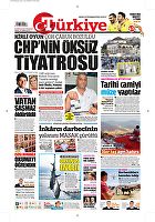 Türkiye Gazetesi e-gazete — 28 Ağustos 2017