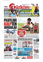 Türkiye Gazetesi e-gazete — 03 Eylül 2017