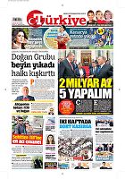 Türkiye Gazetesi e-gazete — 10 Eylül 2017
