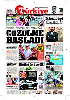 Türkiye Gazetesi e-gazete — 13 Eylül 2017