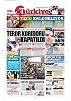 Türkiye Gazetesi e-gazete — 16 Eylül 2017