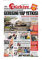 Türkiye Gazetesi e-gazete — 24 Eylül 2017