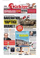 Türkiye Gazetesi e-gazete — 27 Eylül 2017