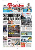 Türkiye Gazetesi e-gazete — 28 Ekim 2017