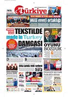 Türkiye Gazetesi e-gazete — 08 Kasım 2017