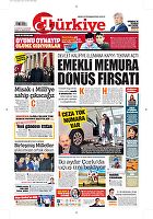 Türkiye Gazetesi e-gazete — 11 Kasım 2017