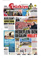 Türkiye Gazetesi e-gazete — 20 Kasım 2017