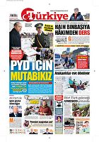 Türkiye Gazetesi e-gazete — 24 Kasım 2017