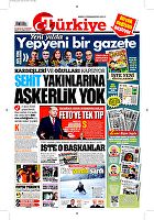Türkiye Gazetesi e-gazete — 25 Aralık 2017