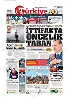 Türkiye Gazetesi e-gazete — 01 Ocak 2018