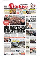 Türkiye Gazetesi e-gazete — 14 Ocak 2018