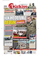 Türkiye Gazetesi e-gazete — 26 Ocak 2018