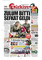 Türkiye Gazetesi e-gazete — 30 Ocak 2018