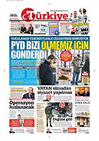 Türkiye Gazetesi e-gazete — 11 Şubat 2018